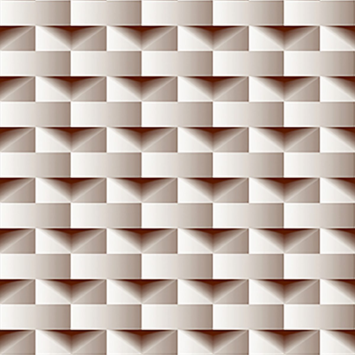 Papel de parede retangulo vinílico Dimensões